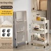 Kệ Bỉm Sữa Gấp Gọn 3 Tầng Xe Đẩy Thép Cacbon Chống Gỉ - Giá Ưu Đãi 359k 9