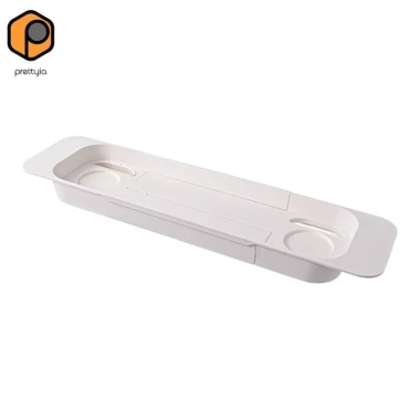 Kệ bồn tắm đa năng – sắp xếp phòng tắm, thoát nước, khay sách, chất tẩy rửa, kỷ niệm, giá ưu đãi 313.500 VND