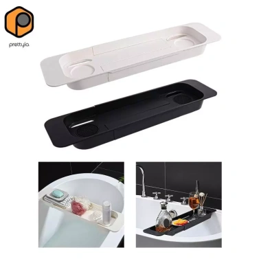 Kệ bồn tắm đa năng – sắp xếp phòng tắm, thoát nước, khay sách, chất tẩy rửa, kỷ niệm, giá ưu đãi 313.500 VND