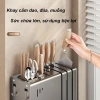 Kệ Cài Dao Thớt DJ01 - Giá Đỡ Dao, Ống Đũa Thìa Thép Cacbon Cao Cấp, 139,999₫ 3
