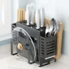 Kệ Cài Dao Thớt Đựng Đũa Đa Năng Úp Vung Nồi - Treo Tường Bếp MKS017 Giá Ưu Đãi 115k