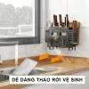 Kệ Cài Dao Thớt Đựng Đũa Đa Năng Úp Vung Nồi - Treo Tường Bếp MKS017 Giá Ưu Đãi 115k 5