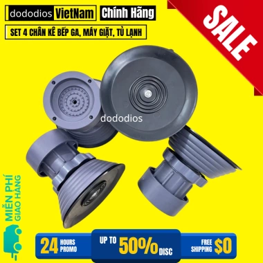 Kê Chân Đa Năng Bếp Ga - Bộ 4 trong 1 Máy Giặt, Tủ Lạnh, Lọc Nước - Chính hãng 30k