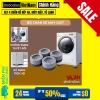 Kê Chân Đa Năng Bếp Ga - Bộ 4 trong 1 Máy Giặt, Tủ Lạnh, Lọc Nước - Chính hãng 30k 9