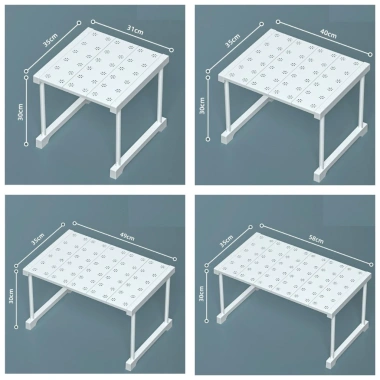 Kệ chia tầng đa năng 30cm ngăn tủ quần áo và tủ bếp STIHN giá chỉ 170.000đ