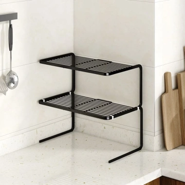 Kệ đa chức năng bàn bếp - Giá đỡ nồi, kệ tầng, tủ nghệ thuật, tủ nồi, 166.856 VND