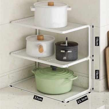 Kệ đa chức năng bàn bếp - Giá đỡ nồi, kệ tầng, tủ nghệ thuật, tủ nồi, 166.856 VND