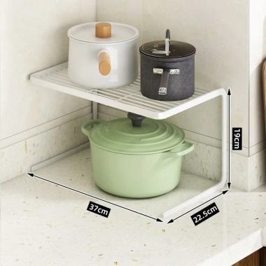 Kệ đa chức năng bàn bếp - Giá đỡ nồi, kệ tầng, tủ nghệ thuật, tủ nồi, 166.856 VND