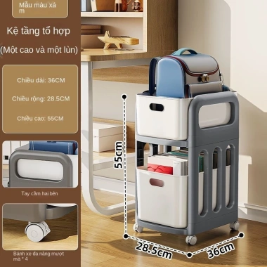 Kệ Đa Năng 2-3 Tầng Bánh Xe - Giá Đựng Đồ Gọn Gàng Cho Spa, Văn Phòng, Gia Đình, Giá 135k 10 Kệ Đa Năng 2-3 Tầng Bánh Xe - Giá Đựng Đồ Gọn Gàng Cho Spa, Văn Phòng, Gia Đình, Giá 135k 10