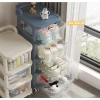 Kệ đa năng 3-4 tầng bánh xe đẩy - Tiện lợi cho bỉm sữa, spa, tủ 5 tầng 262 - Giá 58.000₫ 6
