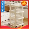 Kệ Đa Năng 3-5 Tầng Bánh Xe - Giá Đựng Đồ Chống Bụi, Spa, Văn Phòng, Bỉm Sữa, 175.000 VND