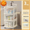 Kệ Đa Năng 3-5 Tầng Bánh Xe - Giá Đựng Đồ Chống Bụi, Spa, Văn Phòng, Bỉm Sữa, 175.000 VND 5