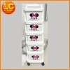 Kệ Đa Năng 3-5 Tầng Bánh Xe - Giá Đựng Đồ Chống Bụi, Spa, Văn Phòng, Bỉm Sữa, 175.000 VND 9
