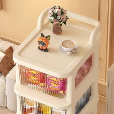 Kệ Đa Năng 3-5 Tầng MAISON Bỉm Sữa - Xe Đẩy Spa bánh xe, tủ kéo đầu giường - 96.000 VND