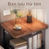 Kệ Đa Năng 3 Tầng Bánh Xe Khung Sắt Mặt Gỗ Chống Nước Dùng cho Phòng Khách Bếp Spa Salon Giá ưu đãi 272.000 VND 9