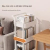 Kệ đa năng 3 tầng nhựa, tay đẩy, bánh xe xoay 360°, chỉ 69.000₫ (giá gốc 85.560₫) - mẹ bé & bếp 8
