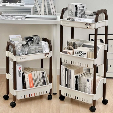 Kệ đa năng bánh xe di chuyển tiện lợi, hình cún dễ thương 6.434 Ecomax – Đựng đồ gọn gàng, giảm giá 31.900₫