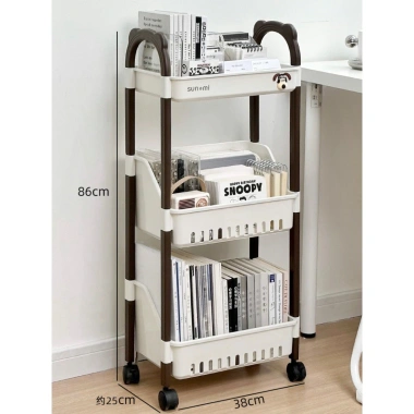 Kệ đa năng bánh xe di chuyển tiện lợi, hình cún dễ thương 6.434 Ecomax – Đựng đồ gọn gàng, giảm giá 31.900₫