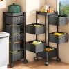 Kệ đa năng bánh xe di chuyển, xoay 360° thép carbon sơn tích điện - chắc chắn, 780.000 VND