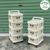 Kệ Đa Năng Bánh Xe Yami New 5.288 – Quai Đẩy, Đựng Đồ Ăn Vặt, Giá 72.000₫