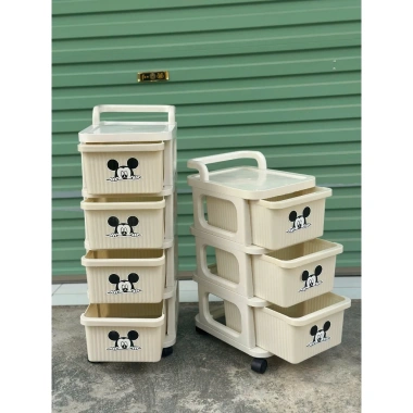 Kệ Đa Năng Bánh Xe Yami New 5.288 – Quai Đẩy, Đựng Đồ Ăn Vặt, Giá 72.000₫ 10 Kệ Đa Năng Bánh Xe Yami New 5.288 – Quai Đẩy, Đựng Đồ Ăn Vặt, Giá 72.000₫ 10