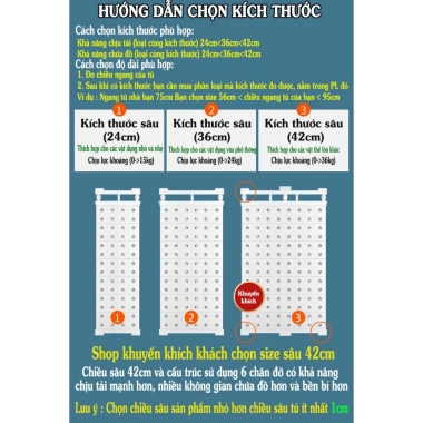 Kệ Đa Năng Chia Ngắn Tủ Nhà Bếp & Nhà Tắm – Đựng Quần Áo Tiện Dụng, Giá 57.000₫ 3