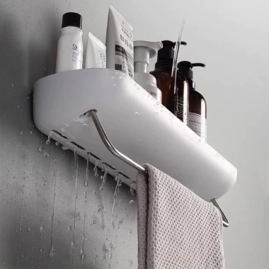 Kệ Đa Năng Dán Tường ECOCO E1.923 - Giá Đựng Đồ Nhà Tắm Bếp, Miếng Dán Lớn Chắc Chắn, Giá 99.800₫