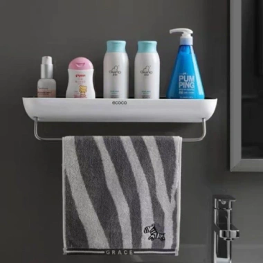 Kệ Đa Năng Dán Tường ECOCO E1.923 - Giá Đựng Đồ Nhà Tắm Bếp, Miếng Dán Lớn Chắc Chắn, Giá 99.800₫