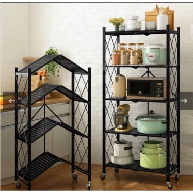 Kệ Đa Năng Gấp Gọn Cho Lò Vi Sóng - Tiết Kiệm Không Gian, FREESHIP, Giá Chỉ 399.000₫