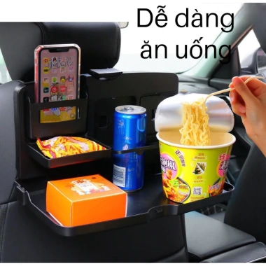 Kệ Đa Năng Gấp Gọn Xe Hơi - Hộp Đựng Đồ Ô Tô, Đựng Điện Thoại, Tiện Dụng, Giá 42.000đ 5