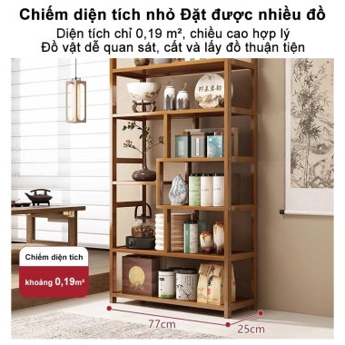 Kệ Đa Năng Gỗ Tự Nhiên phòng khách – Thiết kế Cổ Điển Hiện Đại, Chất lượng cao, Giá giảm 22% chỉ 538.000₫