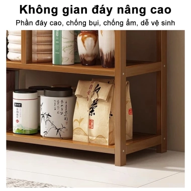 Kệ Đa Năng Gỗ Tự Nhiên phòng khách – Thiết kế Cổ Điển Hiện Đại, Chất lượng cao, Giá giảm 22% chỉ 538.000₫