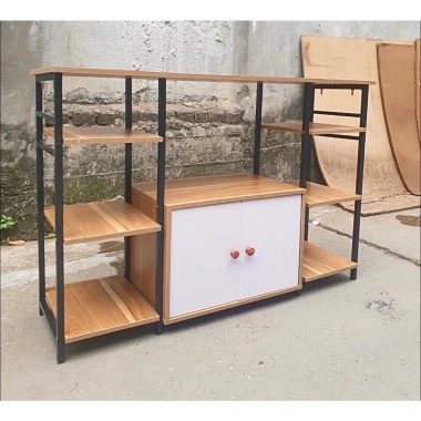 Kệ Đa Năng IỄN SHIP cho Lò Vi Sóng và Lò Nướng, Tiết Kiệm Không Gian, Giá 390.000₫