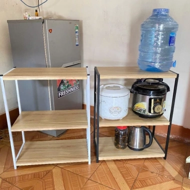 Kệ Đa Năng Nhà Bếp - Kệ Đặt Lò Vi Sóng Tiết Kiệm Không Gian, Chịu Tải 30kg, Giảm Giá 230.361 VND 5 Kệ Đa Năng Nhà Bếp - Kệ Đặt Lò Vi Sóng Tiết Kiệm Không Gian, Chịu Tải 30kg, Giảm Giá 230.361 VND 5