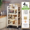 Kệ Đa Năng Nhà Bếp Kéo Ra Chất Liệu Tốt, Khe Tủ Lò Vi Sóng & Nướng Đa Tầng, Chịu Tải 7