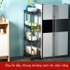 Kệ đa năng nhà bếp, xe đẩy di động, kệ khe hẹp đựng rau củ - Giá 207.539₫ 3