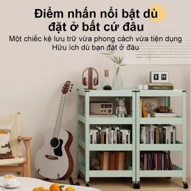 Kệ Đa Năng Xe Đẩy Spa Sắt Chắc Chắn, Bền Bỉ, Có Bánh Xe - Giá 529.000₫ 6