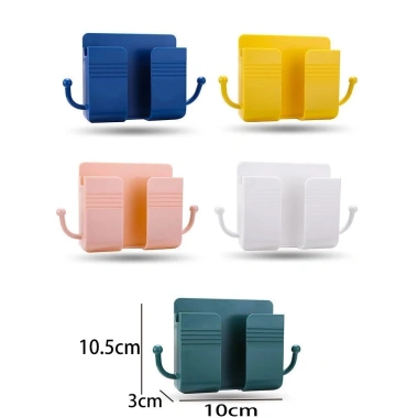 Kệ dán tường đa năng giá đỡ sạc điện thoại & remote, tiện lợi, phù hợp mọi loại 4 Kệ dán tường đa năng giá đỡ sạc điện thoại & remote, tiện lợi, phù hợp mọi loại 4