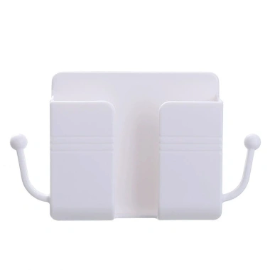 Kệ dán tường đa năng giá đỡ sạc điện thoại & remote, tiện lợi, phù hợp mọi loại