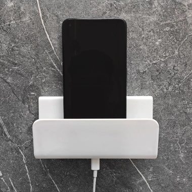 Kệ dán tường điện thoại Lớn Living C - Giá đỡ remote, điều khiển tivi đa năng, chỉ 23.000₫ 7