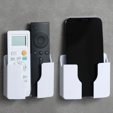 Kệ dán tường điện thoại Lớn Living C - Giá đỡ remote, điều khiển tivi đa năng, chỉ 23.000₫ 9