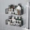 Kệ Dán Tường Hình Chữ Nhật Thép Không Gỉ Cao Cấp - Đựng Đồ Nhà Tắm, Kèm Miếng Dán - Giá 49.000₫