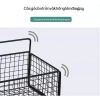 Kệ Dán Tường Hình Chữ Nhật Thép Không Gỉ Cao Cấp - Đựng Đồ Nhà Tắm, Kèm Miếng Dán - Giá 49.000₫ 6