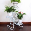 Kệ đặt chậu hoa 6 tầng, giá treo trang trí ban công trắng đen - Giá chỉ 265.000đ 8