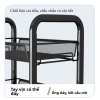 Kệ Đẩy 4 Tầng Sắt Bánh Xe - Dùng cho Spa, Salon, Gia đình - Giá ưu đãi 235.000₫ 6