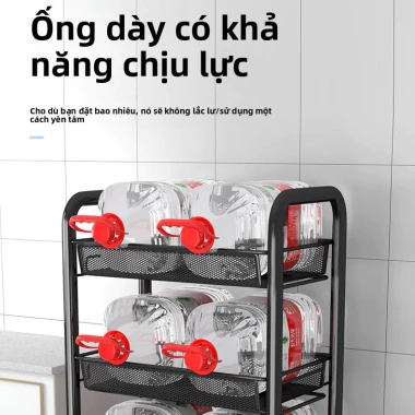 Kệ Đẩy 4 Tầng Sắt Bánh Xe - Dùng cho Spa, Salon, Gia đình - Giá ưu đãi 235.000₫ 8