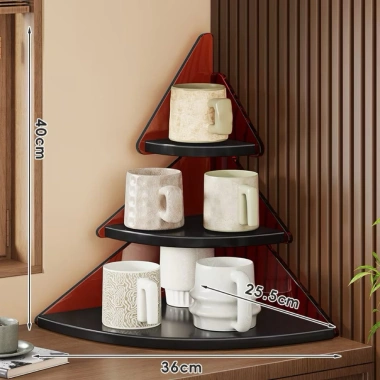 Kệ để bàn 3 tầng cao cấp - Đa năng góc bếp, bàn ăn, trang điểm, ngăn cốc, nước, mỹ phẩm - 429.000₫ 5
