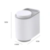 Kệ để bàn chải và kem đánh răng mini Ecoco dán cường lực siêu chắc 2 cốc giá ưu đãi 77.420 VND 2