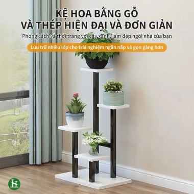 Kệ để cây cảnh Ban Công Ngoài Trời - Kiểu đơn giản, Giá chỉ 199.000đ
