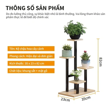 Kệ để cây cảnh Ban Công Ngoài Trời - Kiểu đơn giản, Giá chỉ 199.000đ